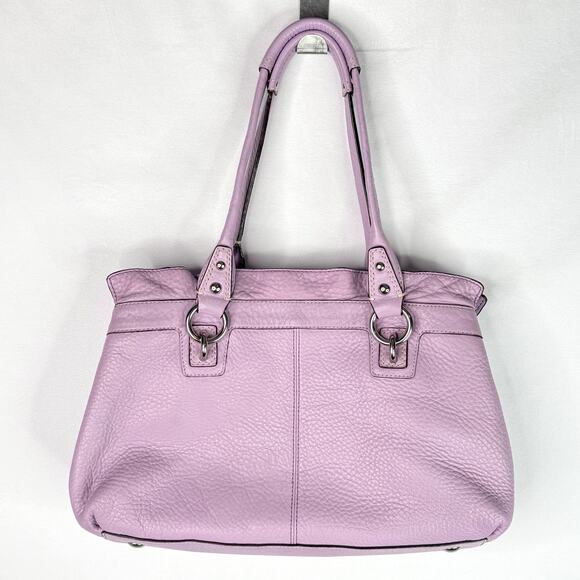 Coach Penelope Lavender Leather Shoulder Bag - Picture 2 of 14